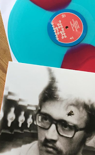 Picture showing the album sleeve and vinyl record of "Bug On Yonkers" by Damaged Bug