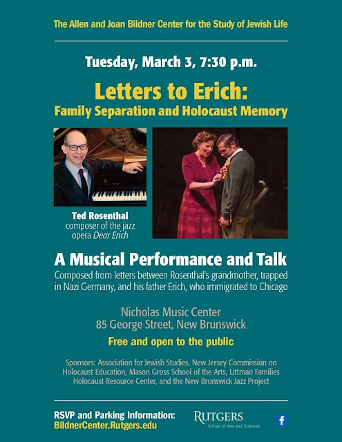 Newswise: Composer of ‘Dear Erich’ to hold Musical Performance, Talk at Rutgers