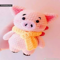 PATRON GRATIS CERDO AMIGURUMI 30513