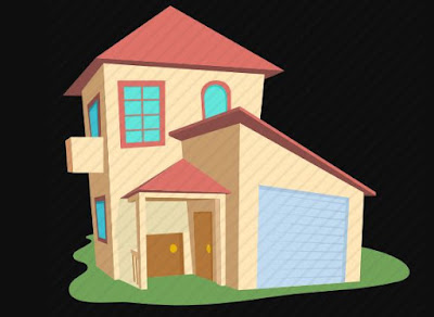 Gambar Rumah Kartun Lucu Garasi Mungil Gambar Rumah Kartun Lucu Garasi Mungil