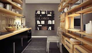 Marzua: Almacenaje en la cocina