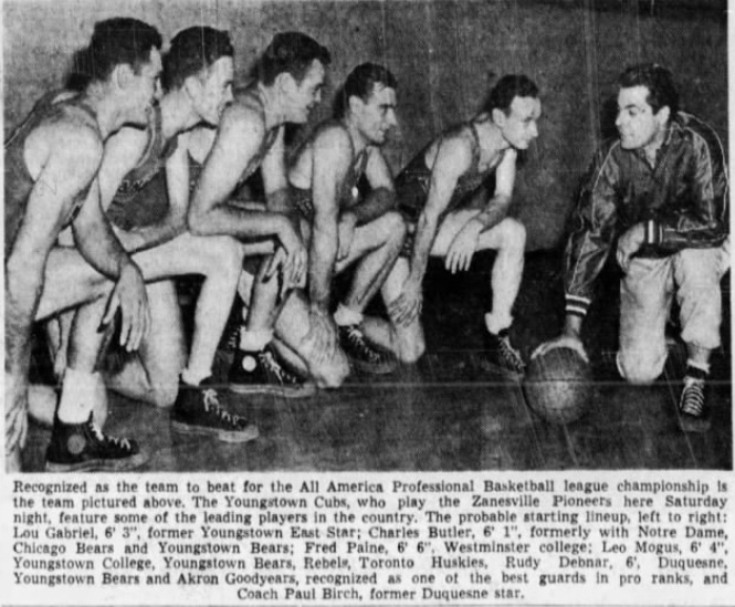 Peach Basket Society 194748 Youngstown Cubs (AABL)