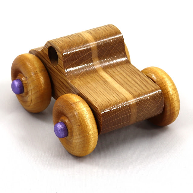 Handmade Wood Toy Monster Truck Based on the Pickup Truck in the Play Pal Series