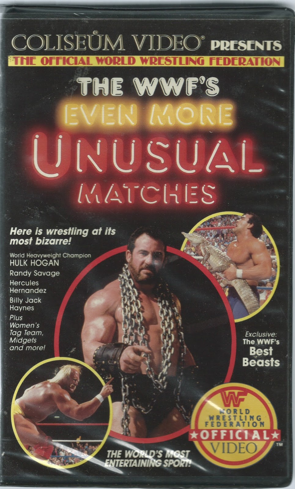 Cardboard Clubhouse Wacky Wrestling VHS Boxes 5