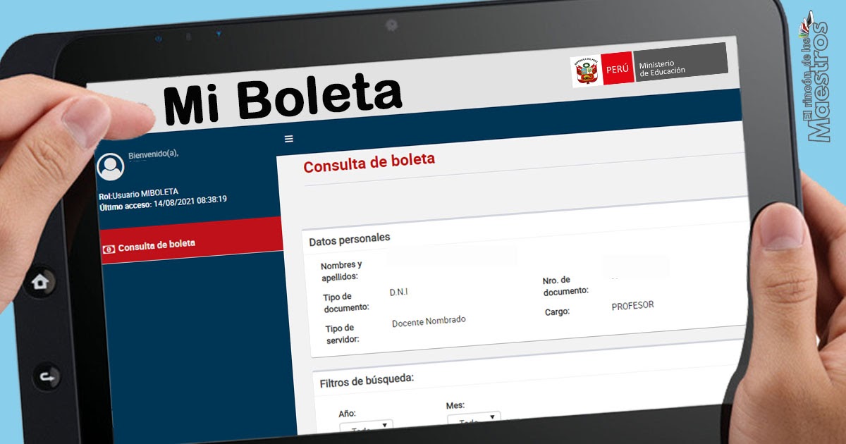 Mi Boleta Minedu 2024 Image to u
