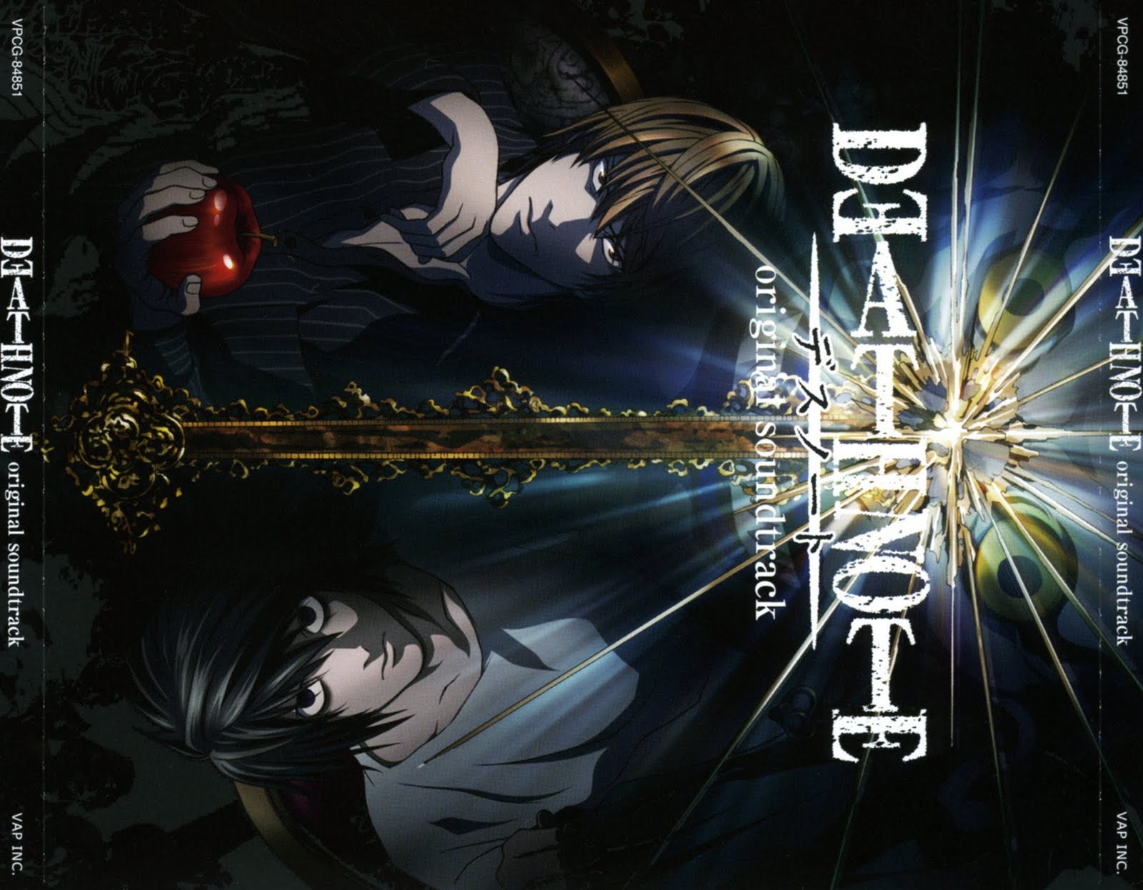 Тетрадь смерти саундтрек. Death Note OST. Death Note OST 1. Тетрадь смерти ОСТ обложка.