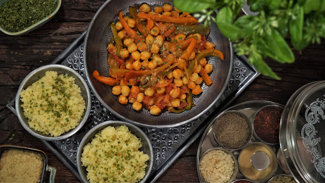 GARBANZOS CON CUSCÚS