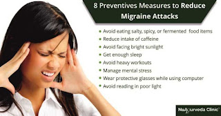 Reduce the pain of migraine, in two easy ways