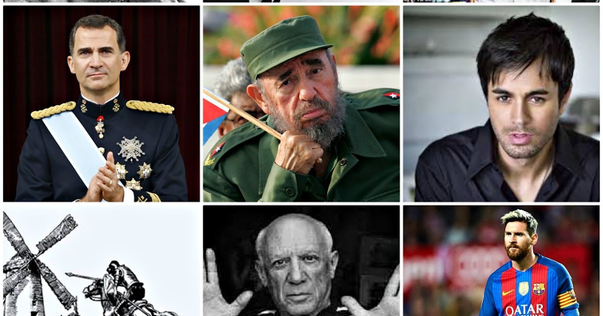 🎯🤴 PERSONAS FAMOSAS DE ESPAÑA 🎇🥇
