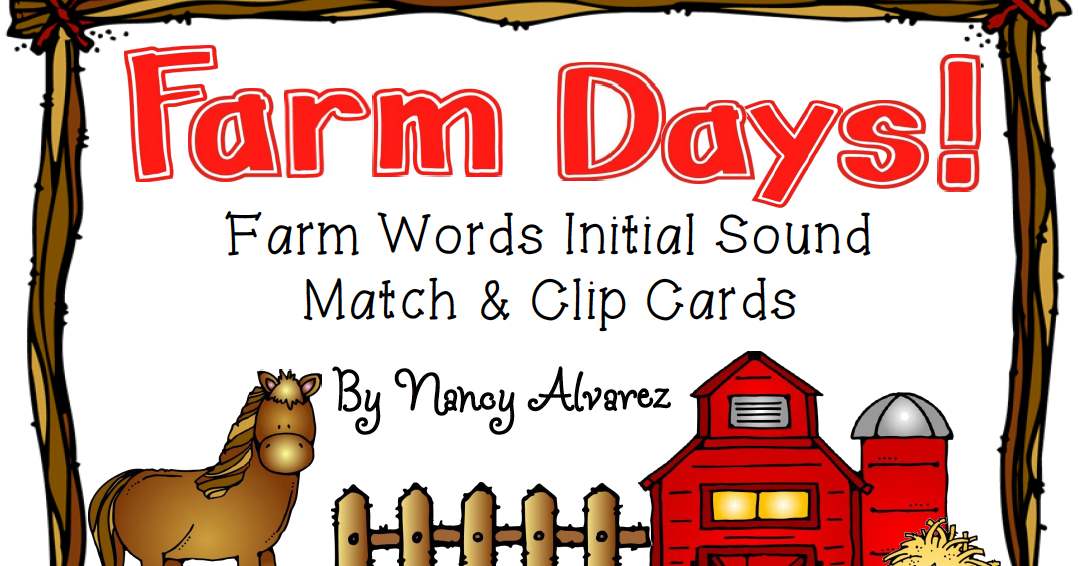 The Best of Teacher Entrepreneurs: FREE LANGUAGE ARTS LESSON - “Farm