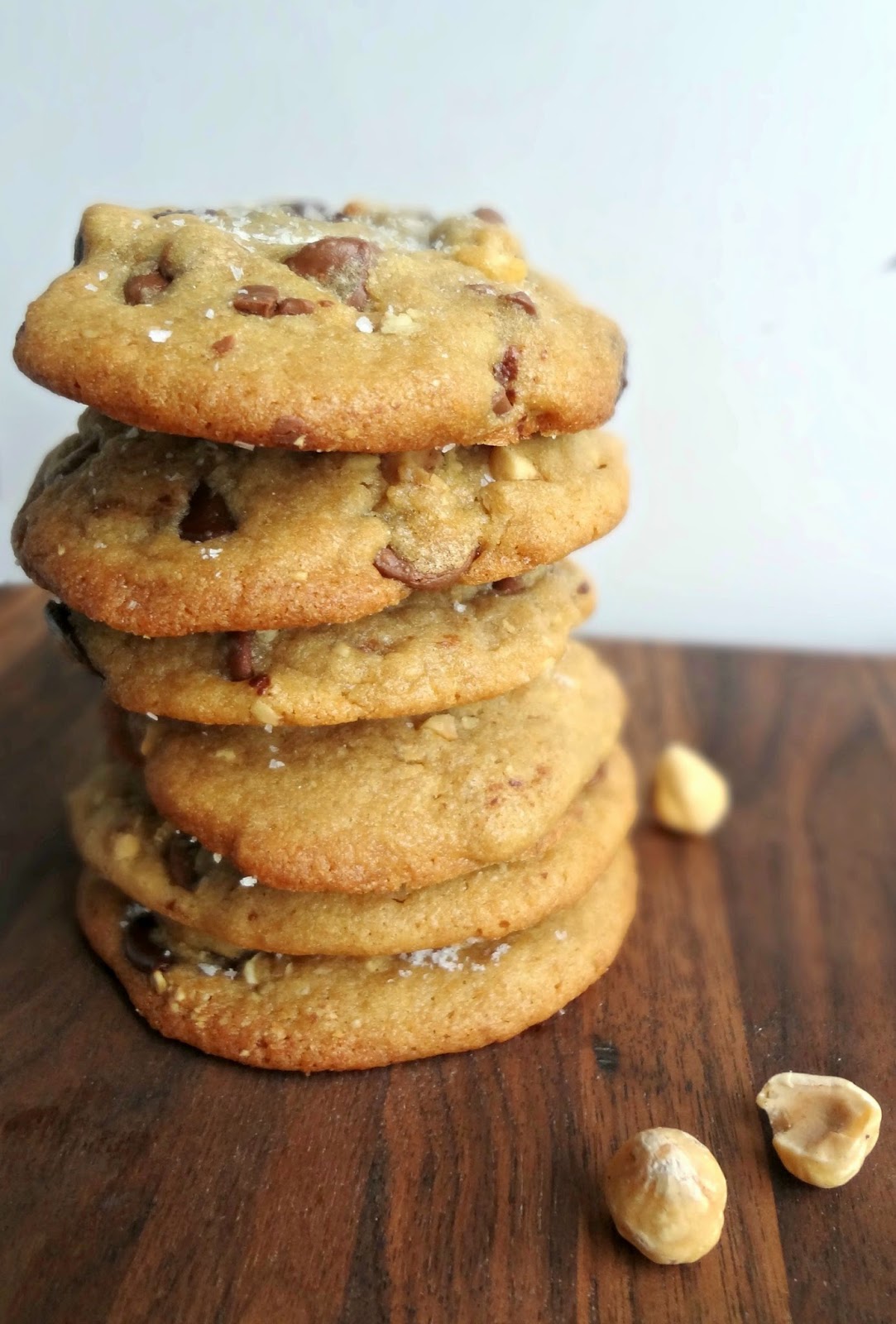 The Cooking Actress Hazelnut Brown Butter Chocolate Chip Cookies