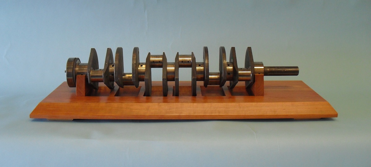 Let's Talk Wood Finishing the Ferrari Crankshaft Base