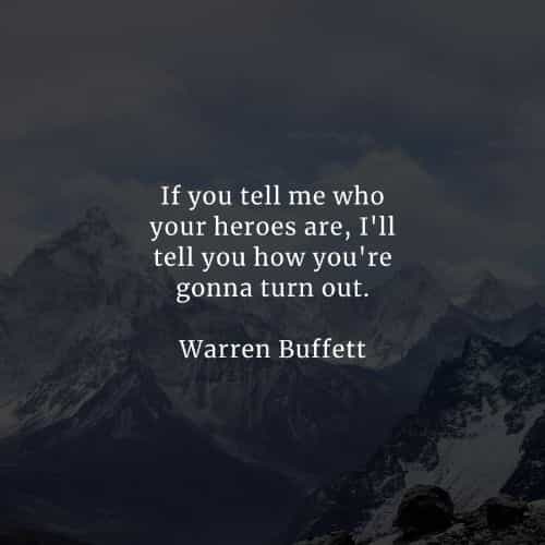 Famous quotes and sayings by Warren Buffett
