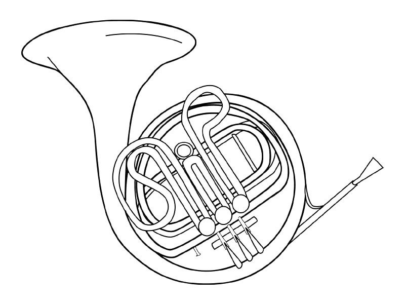 instruments coloring pages - photo #10