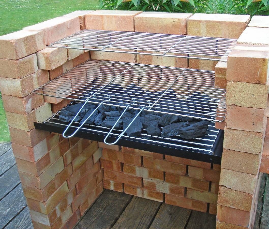 Brick Laminate Picture Brick Grill Kit