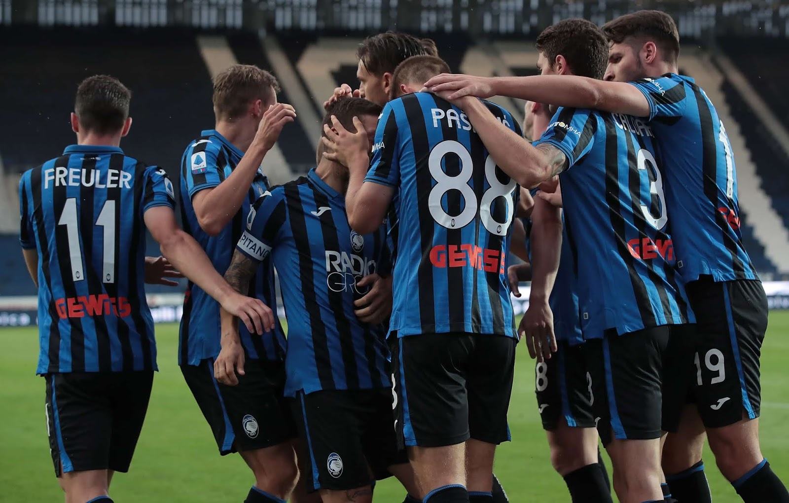 El Atalanta sigue en la senda ganadora en la Serie A de Italia El Atalanta sigue en la senda ganadora en la Serie A de Italia