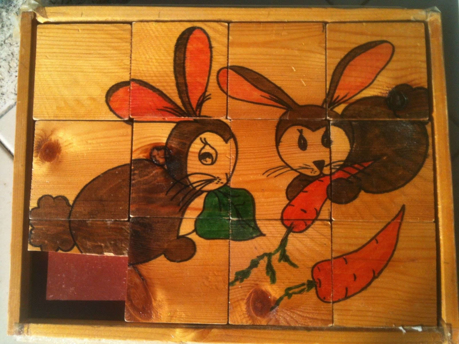 Si Fa Con Tessere Di Legno creazioni di Renata Ambrogetti: mosaico su tessere di legno