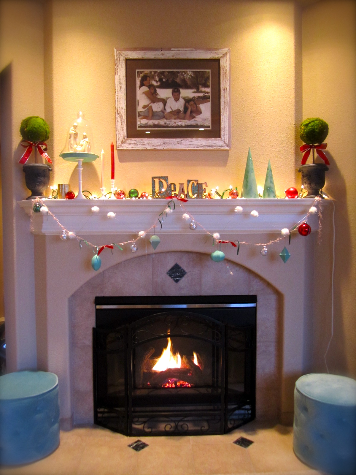 YOU of design: Above the Fireplace