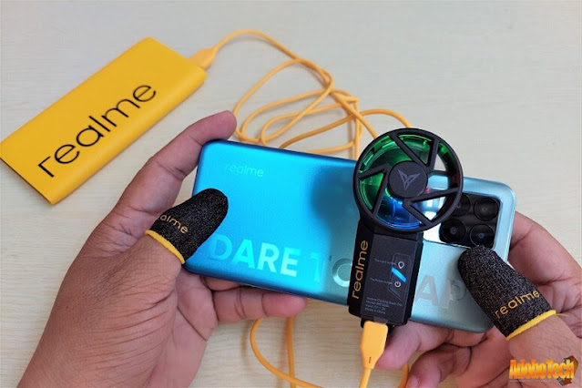 realme Cooling Back Clip and Mobile Game Finger Sleeves