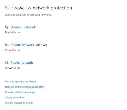 Firewall &amp; Network Protection