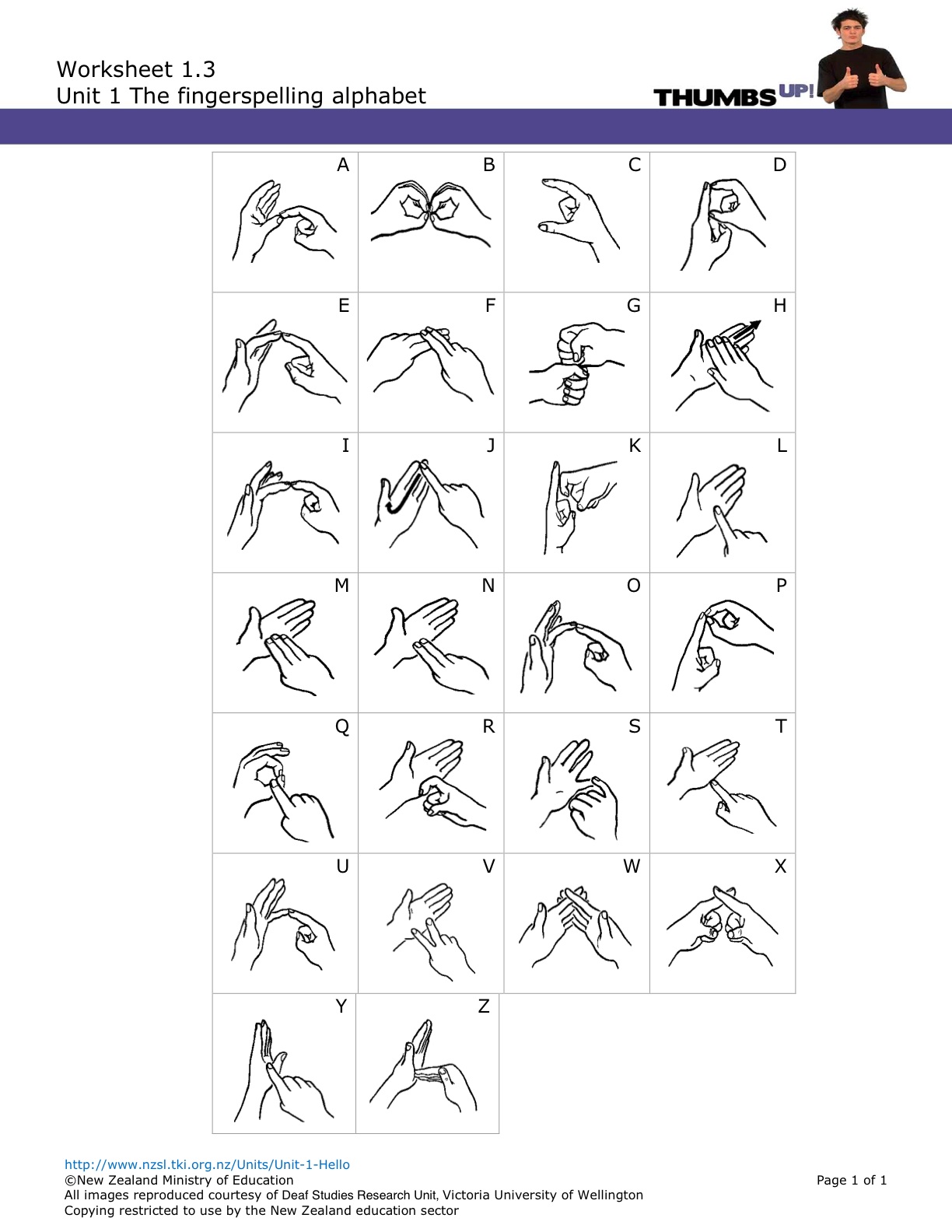 Room 23: Learning Sign Language