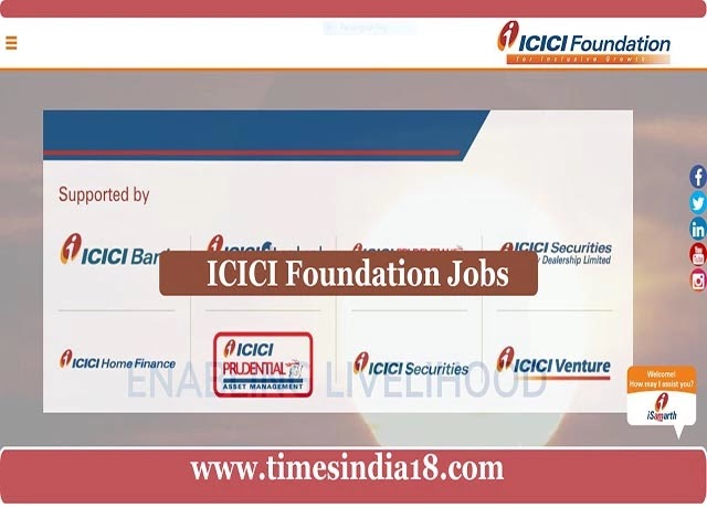 ICICI Foundation Jobs - For Various Post 2021 ICICI Foundation Jobs - For Various Post 2021