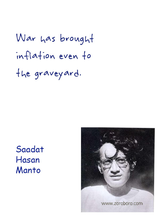 Saadat Hasan Manto Quotes. Saadat Hasan Manto Shayari, Poems, Saadat Hasan Manto Shayari Hindi Quotes & English Quotes