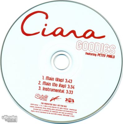 Mari All Things Music: Ciara-Goodies, 1,2 Step, and Oh photocovers (2004)