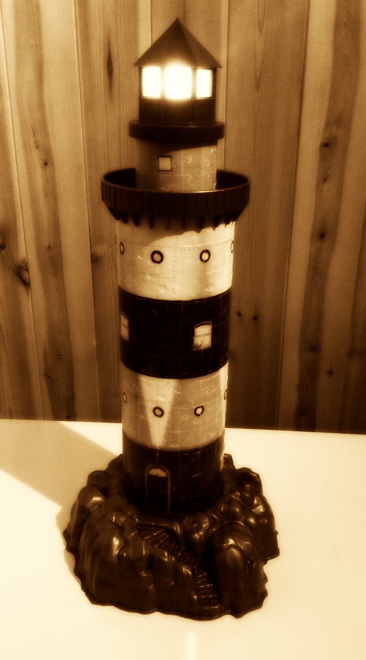 Chez Maximka Ravensburger Lighthouse Night Edition 3d puzzle