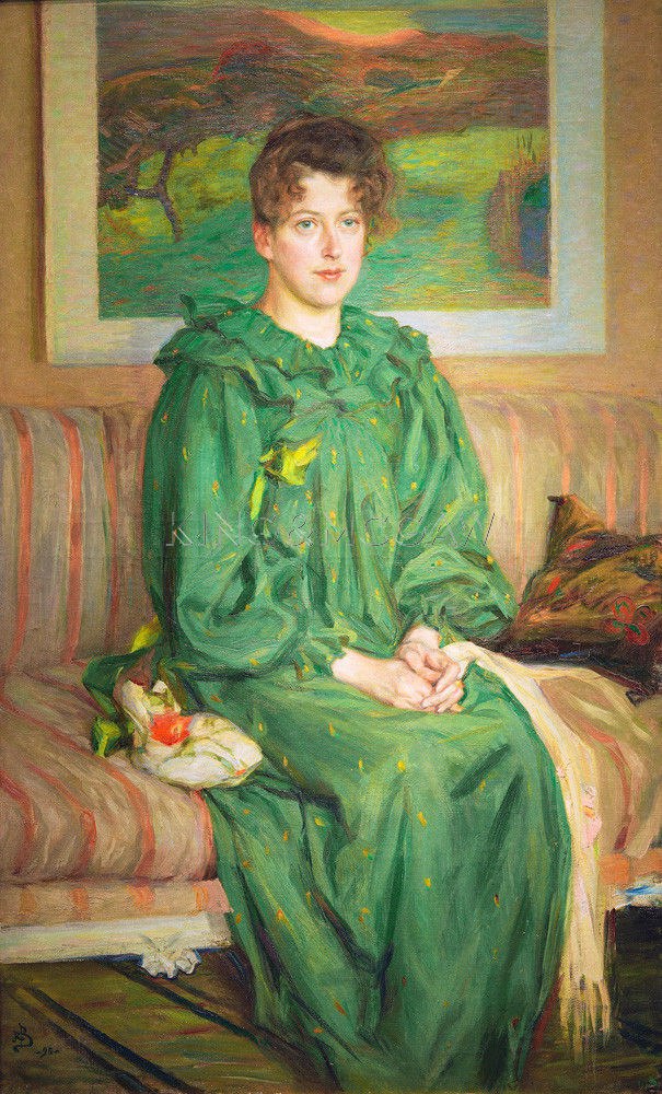 Artist Richard BERG, a Swedish landscape painter ArtLiveAndBeauty