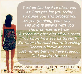 Wisdomtoinspirethesoul.com: A Prayer To You