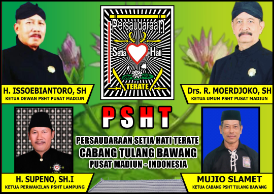 Mujio Slamet (Ketua Cabang PSHT Tulang Bawang)