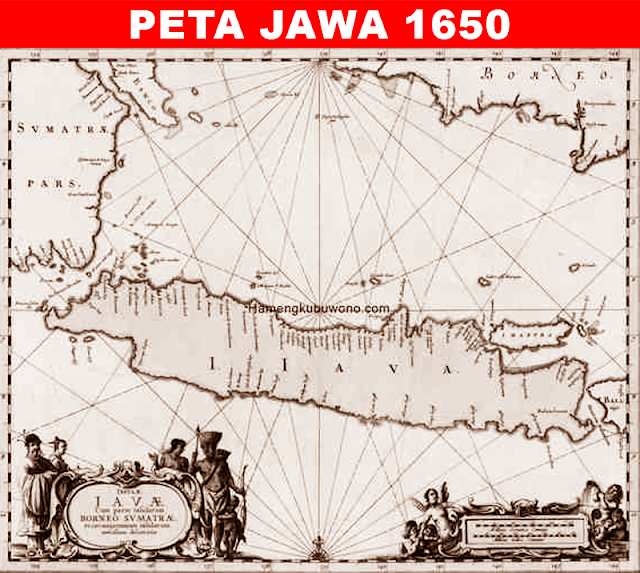image: Peta Jawa tahun 1650