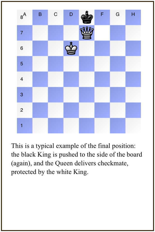 Chess Trainer blog How to checkmate with King and Queen