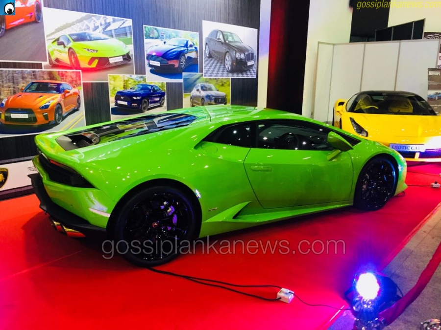 ලැම්බෝගිනිත් ගෙන්නූ Auto Vision Motor Show 2018