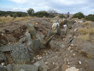 Dolmen del Teriñuelo. Corredor