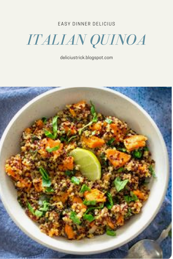 Italian Quinoa recipe to pinterest