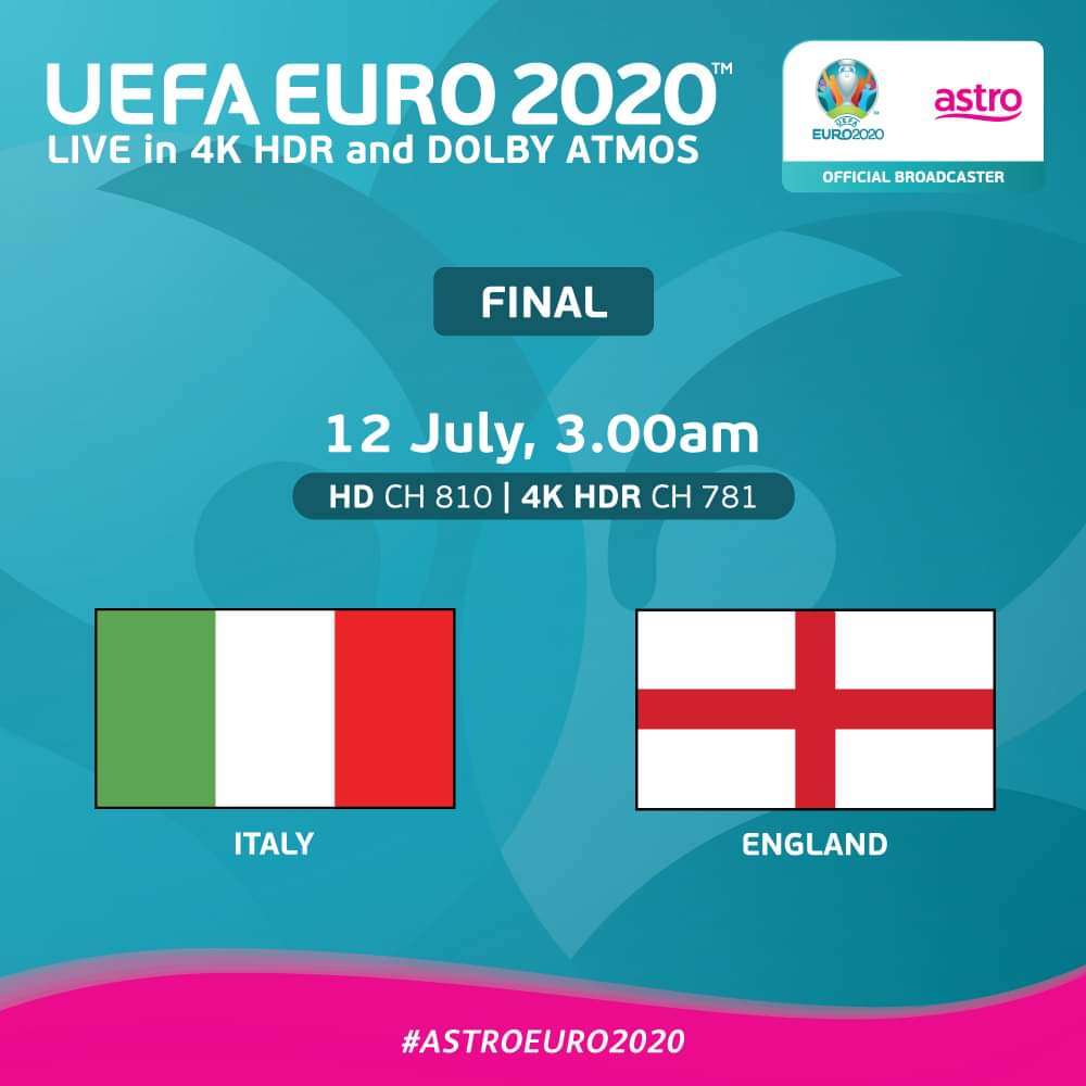 Final euro 2021 waktu malaysia