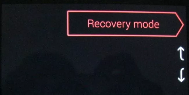 Android recovery mode