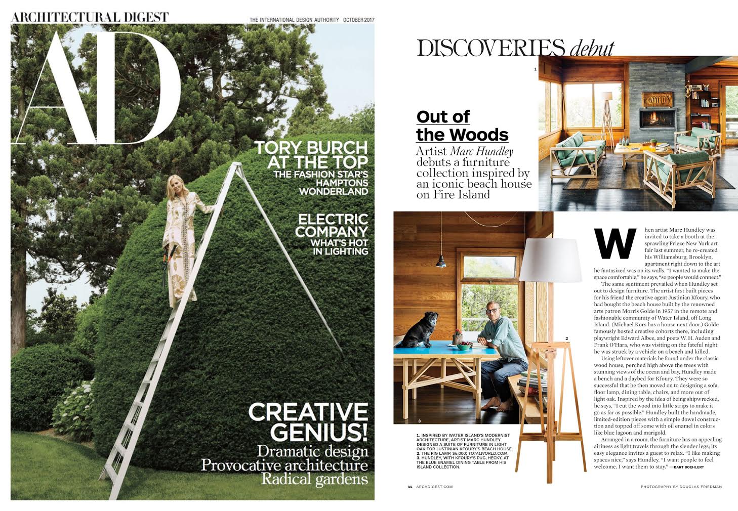 Bart Boehlert's Beautiful Things October Architectural Digest