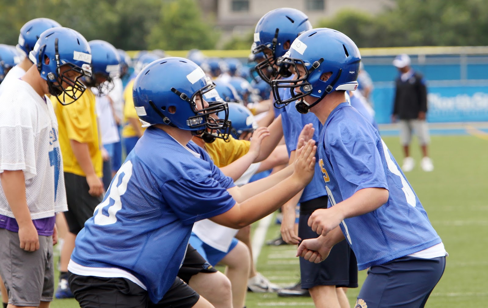 Mark Kodiak Ukena: Lake Forest High School Summer Football Practice