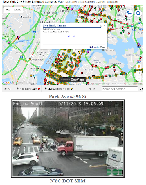 Live DOT NYC Traffic Camera Locations