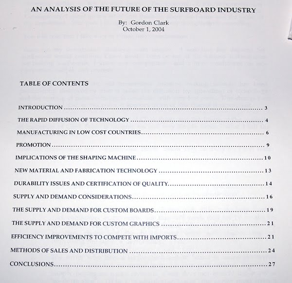 Oak Foils Custom Surfboards Clark Foam Private Rocker Catalog