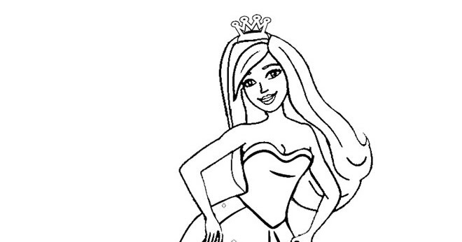 mewarnai barbie muslimah selendang