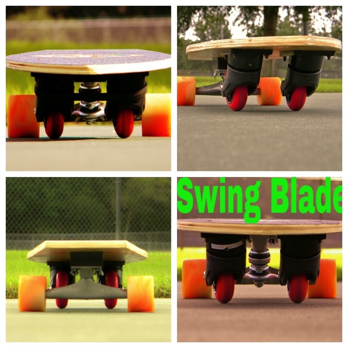wackyboards Swing Blade Skateboard