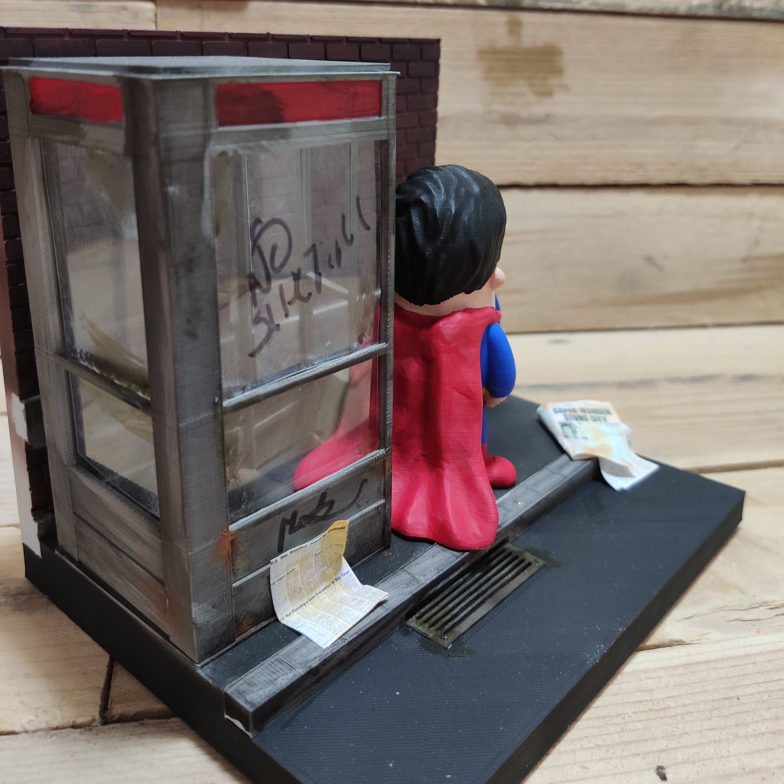 Superman Diorama - Man of Steel not included | The3Dprinting 3D print Dioramas, Models and Props