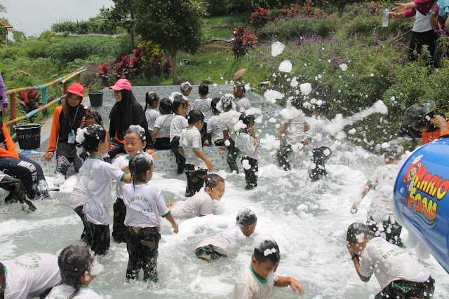 Latih Kemandirian TK KARTIKA III-53 Kodim Sragen  Gelar Outbond