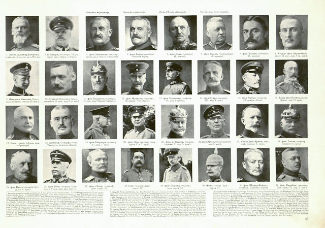 WW1 Leaders - German Army Leaders - Part 1 - WW1 Information