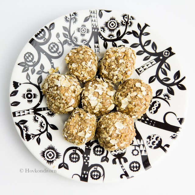 Almond and Peanut Butter Balls