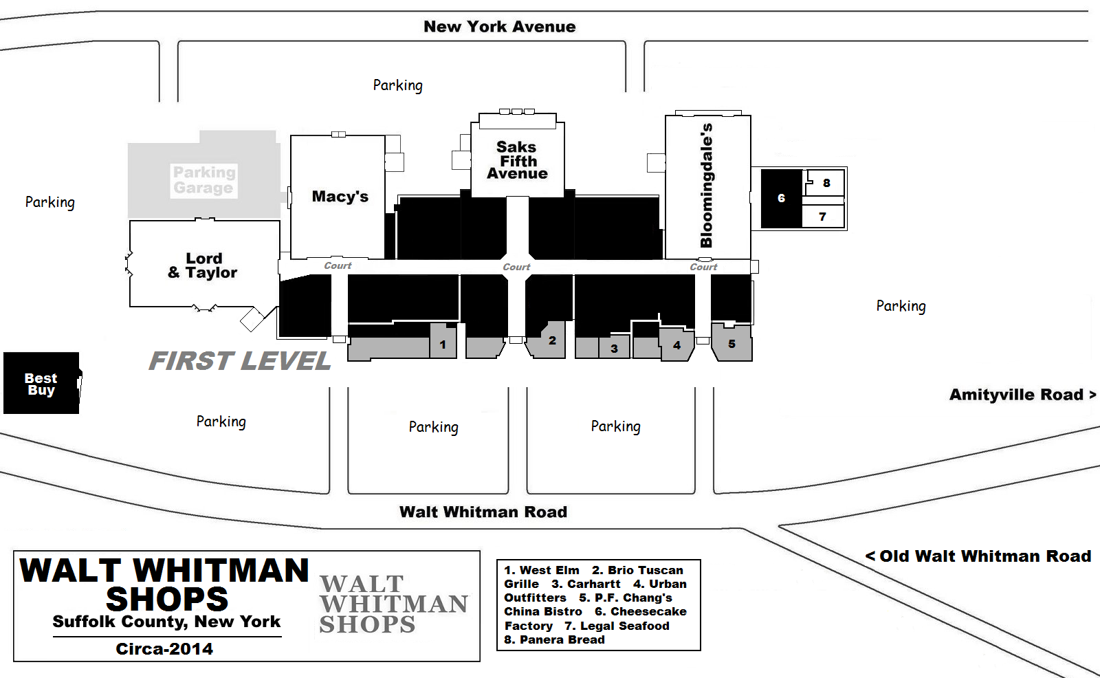A Visit to the Walt Whitman Mall